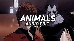animals - maroon 5 [edit audio]