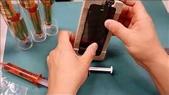 iPhone 5 Glass Repair Part IV - Gluing A New Glass using LOCA glue
