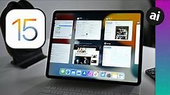 Top 5 Best NEW Features in iPadOS 15! Now Available!