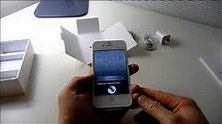 Apple iPhone 4S 64 GB White Unboxing and Review - First Look (HD)
