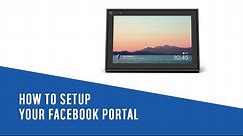 How to setup your Facebook Portal