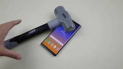 Samsung Galaxy Note 9 Hammer & Knife Test - Will it Explode