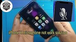 iPhone X Microphone Not Working Fix (Easy Step By Step) || iPhone X Microphone Replacement