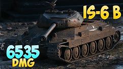 IS-6 B - 6 Frags 6.5K Damage - Just press w! - World Of Tanks