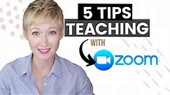 Tips and Tricks for Zoom Online Classes