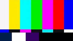 TV Color Bars / Static Effect - No Signal