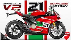 NEW 2021 Ducati Panigale V2 Troy Bayliss │Specs & Sound Check