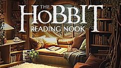 The Hobbit Reading nook ◎ Cozy ASMR Ambience / Nature sounds, Cat purring, Books & More