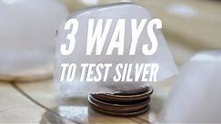 Silver Ice Test Race! And 3 Tips to Identify Solid Silver Coins