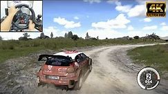 Citroën C3 - EA Sports WRC 23 | Logitech g29 gameplay