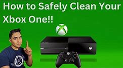 How to Clean Your Xbox One!!