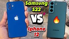 Iphone 12 Vs Samsung S22 Comparison | Samsung S22 Vs Iphone 12 Comparison | Samsung S22 | Iphone 12