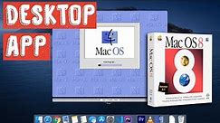 Mac OS 8 the App! A quick look at Macintosh.js and how it works!
