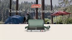 Travel with the Cascade™ 3-in-1 Camping Stove | Coleman USA