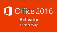 How to Activate Microsoft Office 2016 Easiest Way