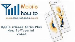 How To Record A Video - Apple iPhone 6s/6s Plus