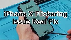 How to Fix iPhone X Flickering Display | Motherboard Repair