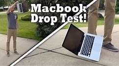 Apple Macbook Drop Test! Will it survive from 3 & 5 feet drop test?!