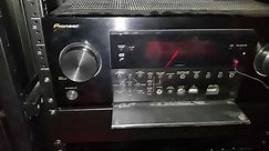 How to reset Pioneer SC-72 receiver