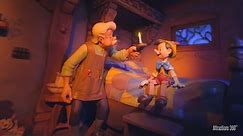 Pinocchio Ride at Disneyland Paris
