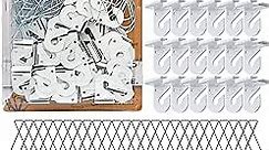 75 PCS Drop Ceiling Hook For Hanging – 25 Pack White Heavy Duty Ceiling Hooks & 50 Pack Drop Ceiling Clips Suspended Ceiling Decorations Tile Hanger for Classroom Office Home Wedding (75 Pack)