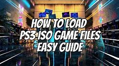 How To Load PS3 ISO Game Files In RPCS3 PS3 Emulator! EASY GUIDE #ps3 #ps3emulator