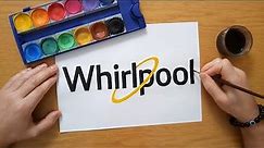How to draw the Whirlpool logo
