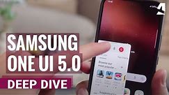 Samsung Galaxy One UI 5.0 feature walkthrough