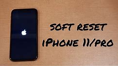 iPhone 11 /pro soft reset (restart phone)
