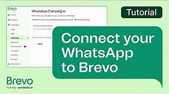 How to set up your WhatsApp campaign in Brevo
