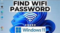 How to Find WiFi Password on Windows 11 Computer