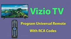 RCA Universal Remote Codes For Vizio TV | Program Universal Remote To Vizio TV - SpeakersMag
