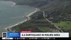 No reports of damage or injuries after Malibu area earthquake