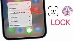 How to Lock Apps on iPhone!