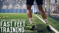 15 Fast Footwork Exercises | Increase Your Foot Speed With These Speed Ladder Drills