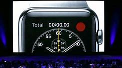 Apple CEO Tim Cook unveiled Apple's long-rumored smartwatch during a press event Tuesday