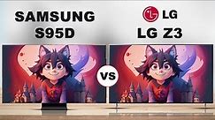 Samsung S95D - OLED TV vs LG Z3 - "OLED Evo" OLED TV Review