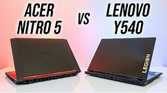 Acer Nitro 5 vs Lenovo Y540 - Gaming Laptop Comparison