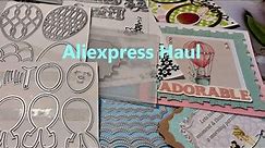 ALIEXPRESS DIE HAUL WITH CARD SAMPLES 2023