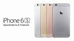 iphone 6s specs and features
