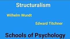 Structuralism | Structuralist Theory | School of Psychology | History of Psychology