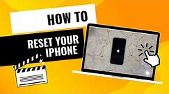 How to reset your iphone #foryou #appleindia#applemobile @Apple