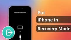 How to Put iPhone in Recovery Mode | All iPhone | Full Guide 2024