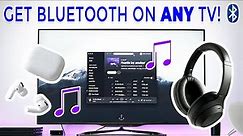 How To Add Bluetooth Sound On ANY TV Easily With A Bluetooth Receiver!