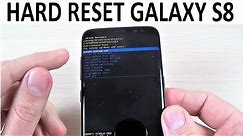 HARD RESET Samsung Galaxy S8, S8+ and NOTE 8 | How to