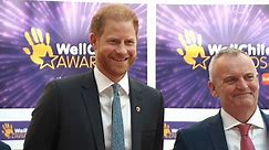 Prince Harry gets emotional at the Wellchild Awards 2023