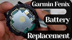 The Garmin Fenix 5X Battery Replacement Guide