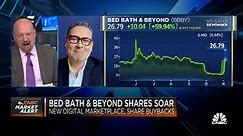 Bed Bath & Beyond stock surge is a 'moment in time', CEO Tritton says
