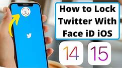 Face iD Lock On Twitter How To Use Face iD Lock In Twitter On iPhone 2021
