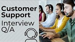 Customer Support Interview Questions and Answers for Freshers | 10 Min Quick Interview Prep